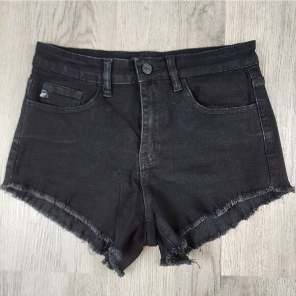 KanCan High Rise Denim Shorts size 27 - Picture 1 of 5